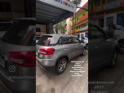 Thumbnail 📲:9900204479/8095299380/Maruti Brezza/1st owner/diesel/loan available/2017/8.85lac