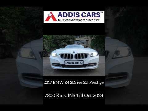 Thumbnail ✨2017🚗BMW Z4 SDrive Prestige⛽Petrol👤1st Owner🛣️7300 Kms🛡️Ins Till 25.10.24📞Call on +91 9820465379