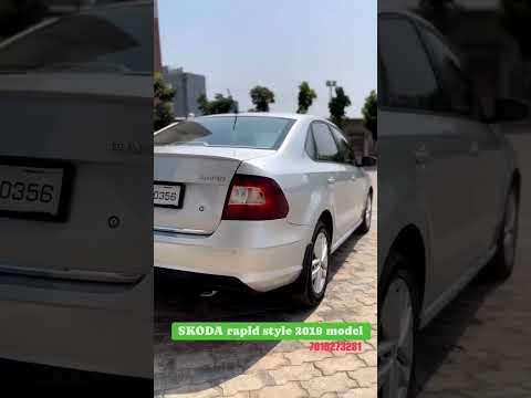 Thumbnail Just for 780000/- 💸 Skoda rapid style 2019 model diesel ⛽️ vehicle extra class vehicle