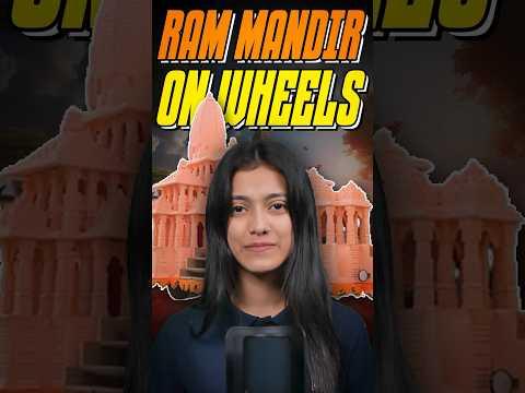 Thumbnail Ram Mandir On Wheels 🇮🇳 #shorts #informative #ayodhya #rammandir #hyderabad #hindishorts  #cars24