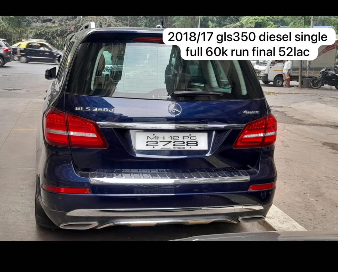 2018/17 gls350 diesel single full 60k run final 52lac