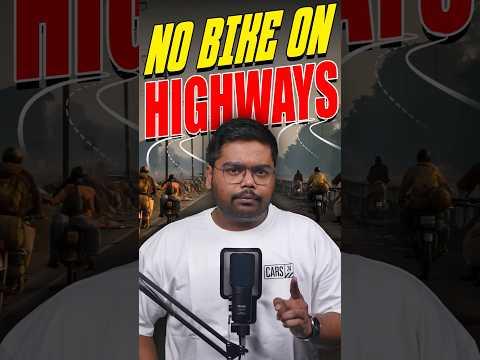 Thumbnail Motorcycles Banned On Highways?!? ❌ #shorts #highway #expressway #update #informative #facts #cars24