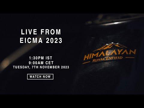 Thumbnail The All New Royal Enfield Himalayan At EICMA 2023. #BuiltByTheHimalayas