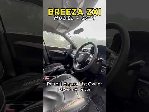 Thumbnail BREZZA ZXI is here😍🔥.1. 2021 Model2. Petrol3. Manual4. 38k km driven5. 1 owner Call us : 9868226814
