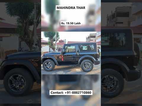 Thumbnail MAHINDRA THAR 2022 Bangalore | Used Car | Second Hand Car #usedcars